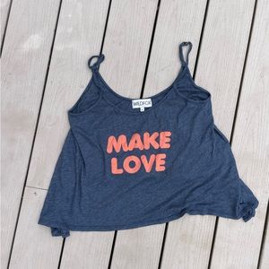 Wildfox make love tank